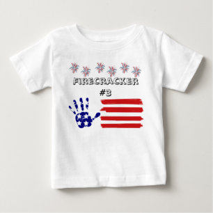 4:e Juli Baby T-Shirt