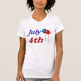 4:e juli-ballonger tee shirt
