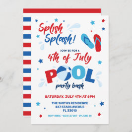 4:e juli Bassäng-inbjudan Inbjudningar