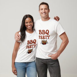 4:e juli BBQ-fest T-shirt | Självständighetsdagen