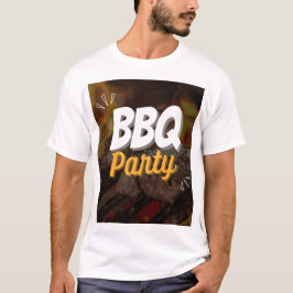 4:e juli BBQ-fest T-shirt | Självständighetsdagen