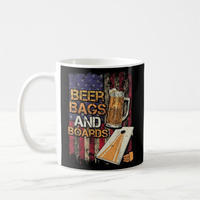 4:e juli Ben Drankin Benjamin Franklin Beer Cos Kaffemugg (Vänster)