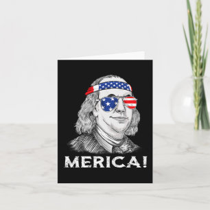 4:e juli Ben Franklin Merica USA Boys Girls Kid Kort