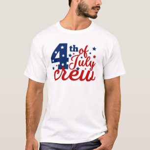 4:e juli besättning T-Shirt