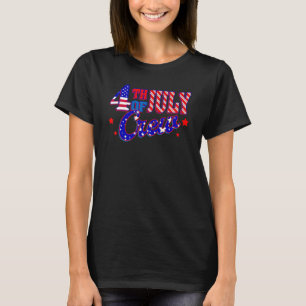 4:e juli Besättningens matchande familjekontor i M T Shirt