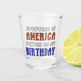 4:e juli Birthday Funny