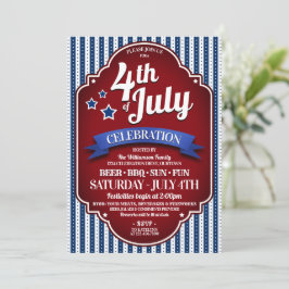 4:e juli-BQ-partiets inbjudningar