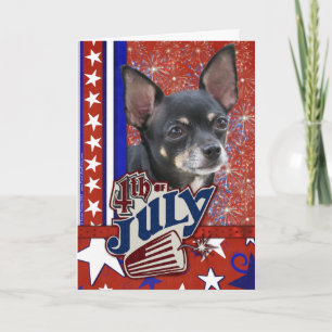 4:e juli-brandsläckaren - Chihuahua Kort