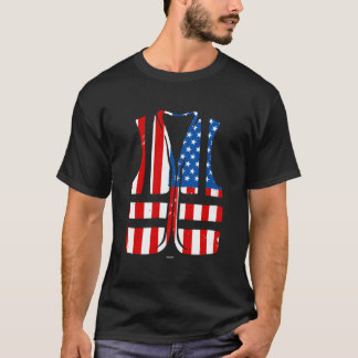 4:e juli Coworker Swagazon Associate Usa Säkerhet T Shirt