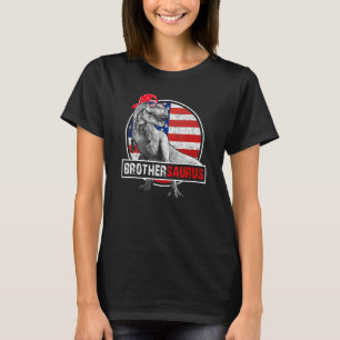 4:e juli Dinosaur Brothersaurus Rex Kids Boys M T Shirt
