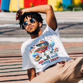 4:e juli Familjeåterförening Bakyard Party T Shirt