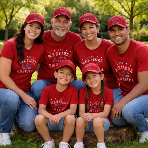 4:e juli familjefotografering Matchning Anpassa T Shirt