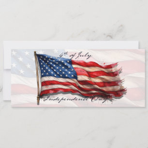 4:e juli - Firande med USA:s Flagga