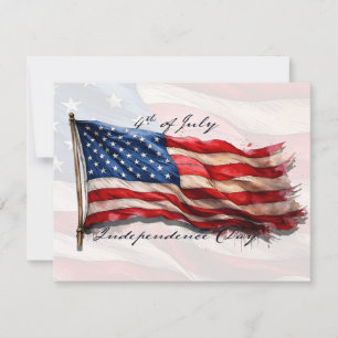 4:e juli - Firande med USA:s Flagga