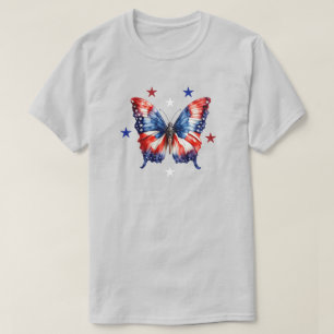 4:e juli fjäril T-Shirt