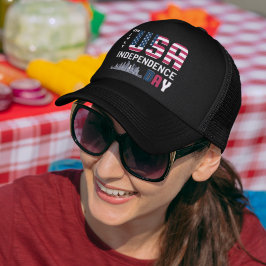 4:e juli - Förenta staternas Independence day-desi Keps