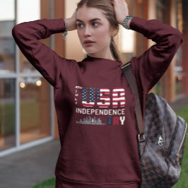 4:e juli - Förenta staternas Independence day-desi T Shirt