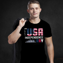 4:e juli - Förenta staternas Independence day-desi T Shirt