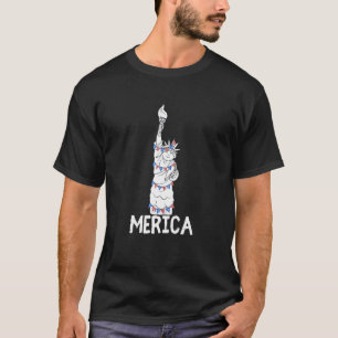 4:e juli-Frihetsgudinnan T Shirt