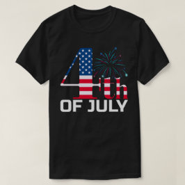 4:e juli fyrverkerier t shirt