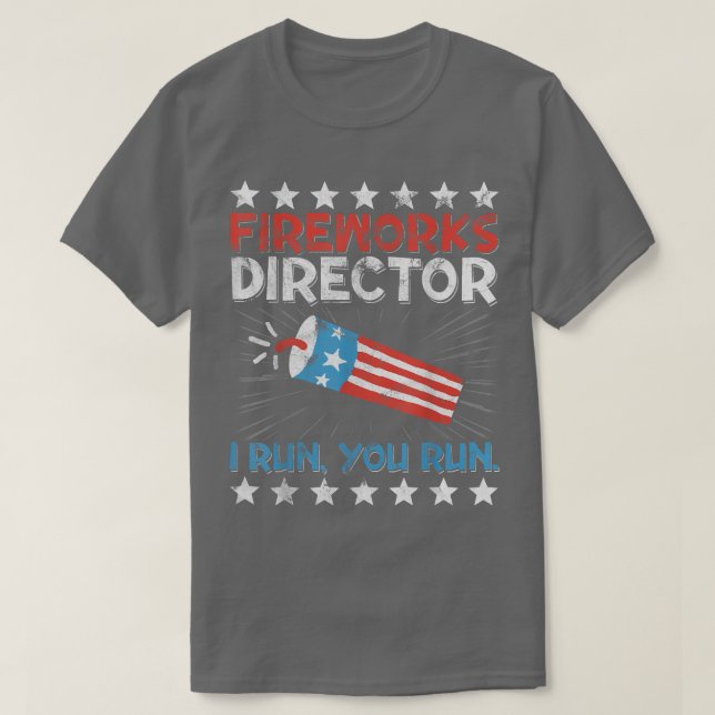 4:e juli: Fyrverkets direktör i Springa, Springa K T Shirt (Design framsida)