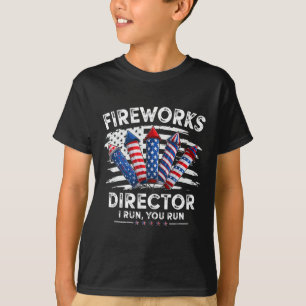 4:e juli fyrverksregissör Jag springer Du springer T Shirt