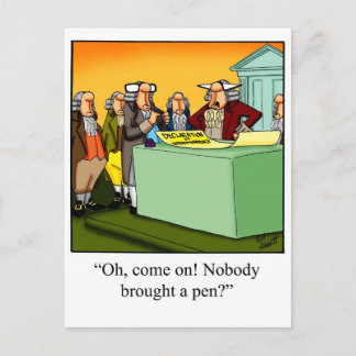 4:e juli-gåvan! vykort