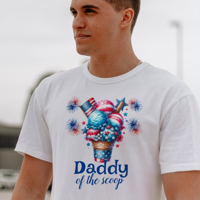 4:e juli: Gender av iskräm T Shirt (Skapare uppladdad)