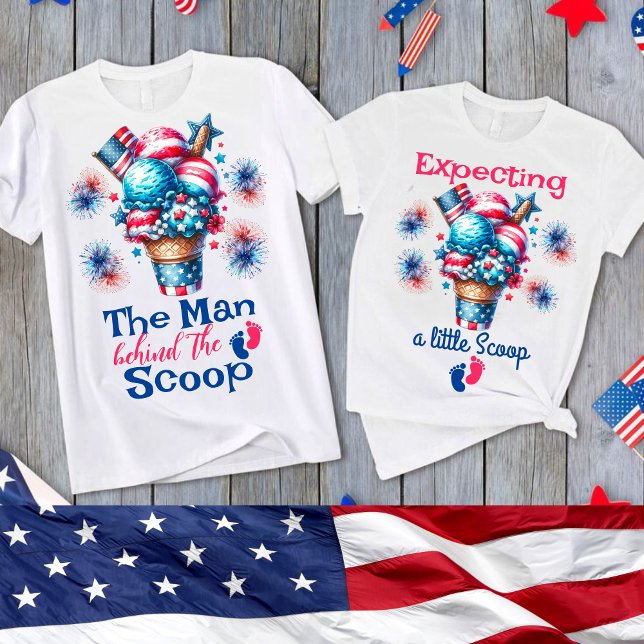 4:e juli Gender Visa pappa som T-Shirt (Skapare uppladdad)