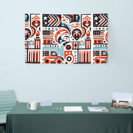 4:e juli Generative Mönster