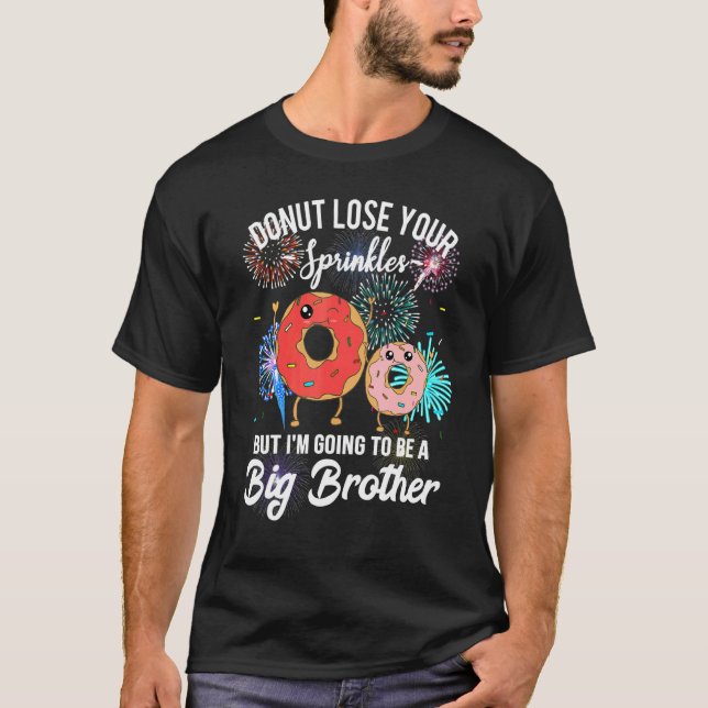 4:e juli Gravid Meddelande om storebror Bab T Shirt (Framsida)