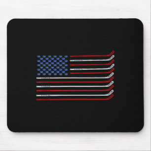 4:e juli Hockey Hockey American Flagga USA Patrio Musmatta
