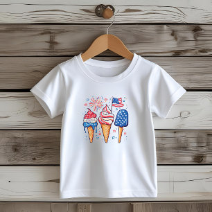 4:e juli Ice Cream Kids’ T-Shirt