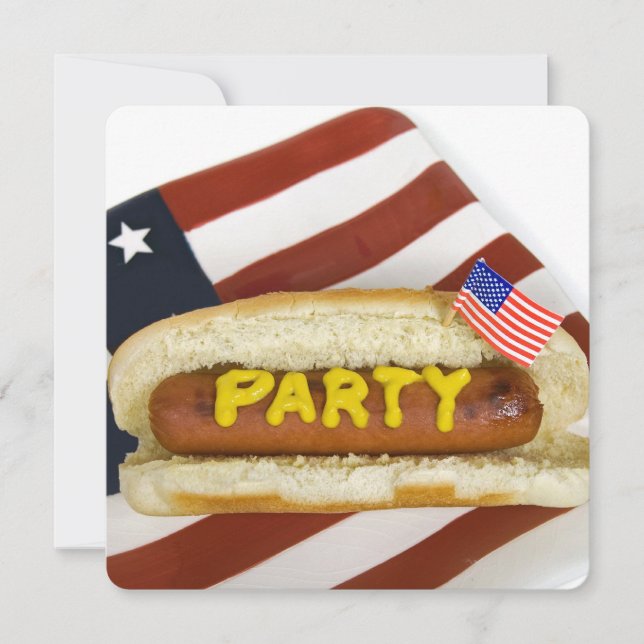 4:e juli-inbjudan inbjudningar (Framsida)