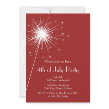 4:e juli-inbjudan till Sparkles-partiet
