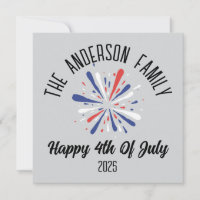 4:e juli Independence day Personlig Namn