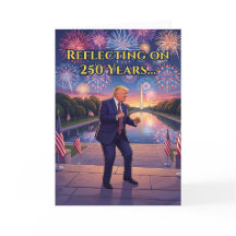 4:e juli-kort | Roligt Trump-kort