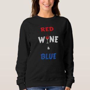 4:e juli Kvinnor i Patriotic Graphic Vin T Shirt
