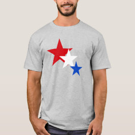 4:e juli: kvinnoskjortan, stjärniga glitter-skjort t shirt