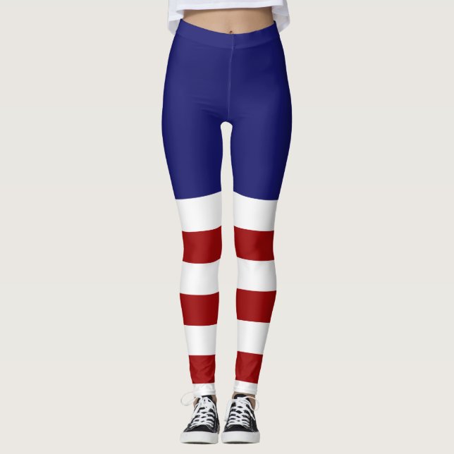 4:e juli-lagret leggings (Framsida)