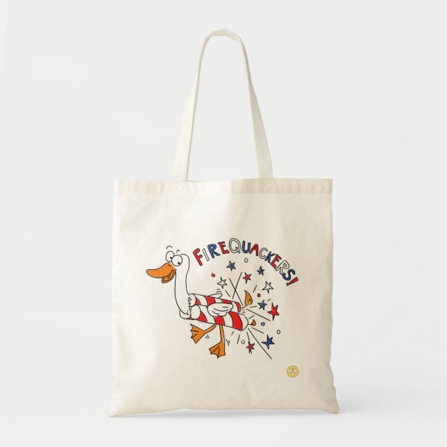 4:e juli: Lilla Anka Kids Tygkasse (Framsidan)