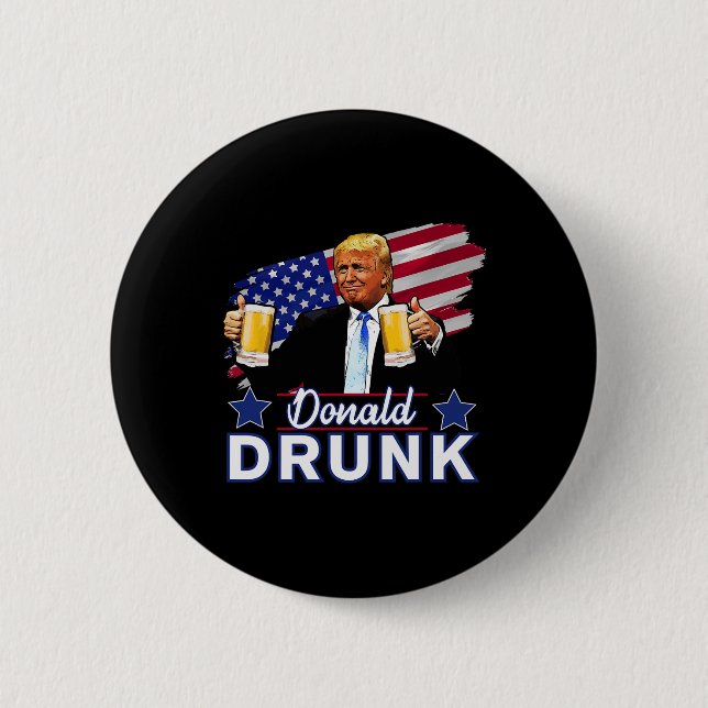 4:e juli - Lustigt drickande talmän - Donald Dru Knapp (Framsida)