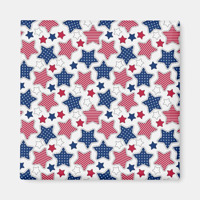 4:e juli-magnet magnet (Framsidan)