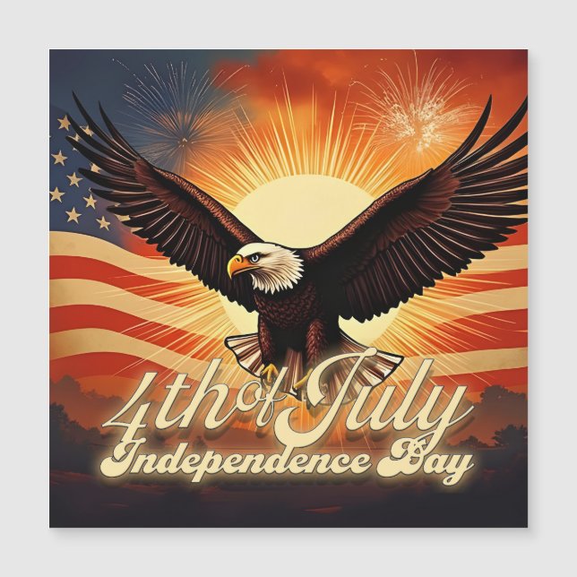 4:e juli - Majestic Eagle & Fireworks Tribute 🦅 (Framsida)