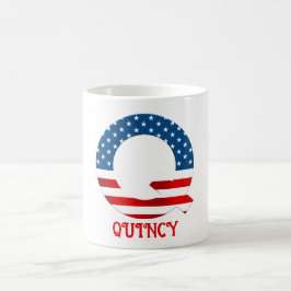 4:e juli måndag Personlig kaffe Mugg