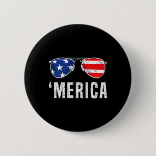 4:e juli Merica American Flagga Sunglasses Boys G Knapp