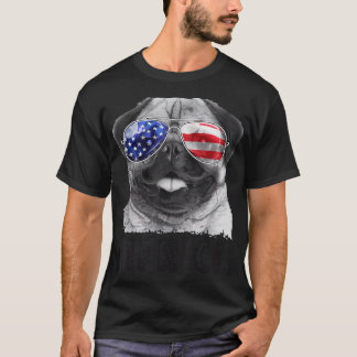 4:e juli: Merica Manar Women USA Amerika T Shirt
