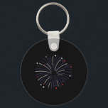 4:e juli-minnesdagen för Fireworks Nyckelring<br><div class="desc">4:e juli-minnesdagen för Fireworks</div>