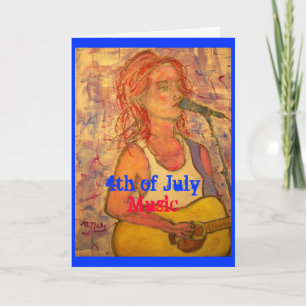 4:e juli Musik (fyrverkeritid) Kort