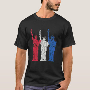 4:e juli oberoende dag patriotisk med Amerika T Shirt